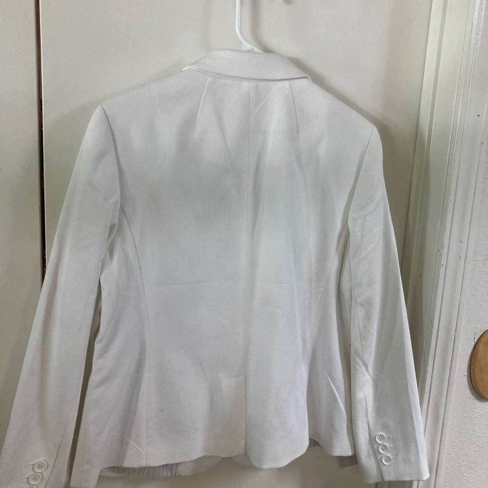 NWT Talbots Cream Blazer Classic Notched Lapel - Picture 10 of 11